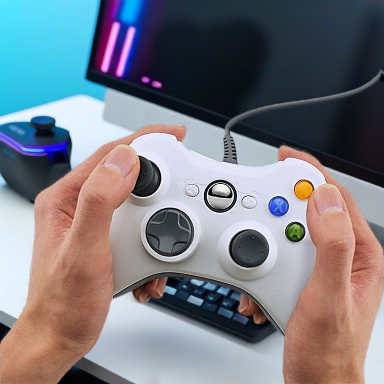 XBOX 360 CONTROLLER FOR PC XBOX360 [PLUG/PLAY] [SHIPFROMMALAYSIA]