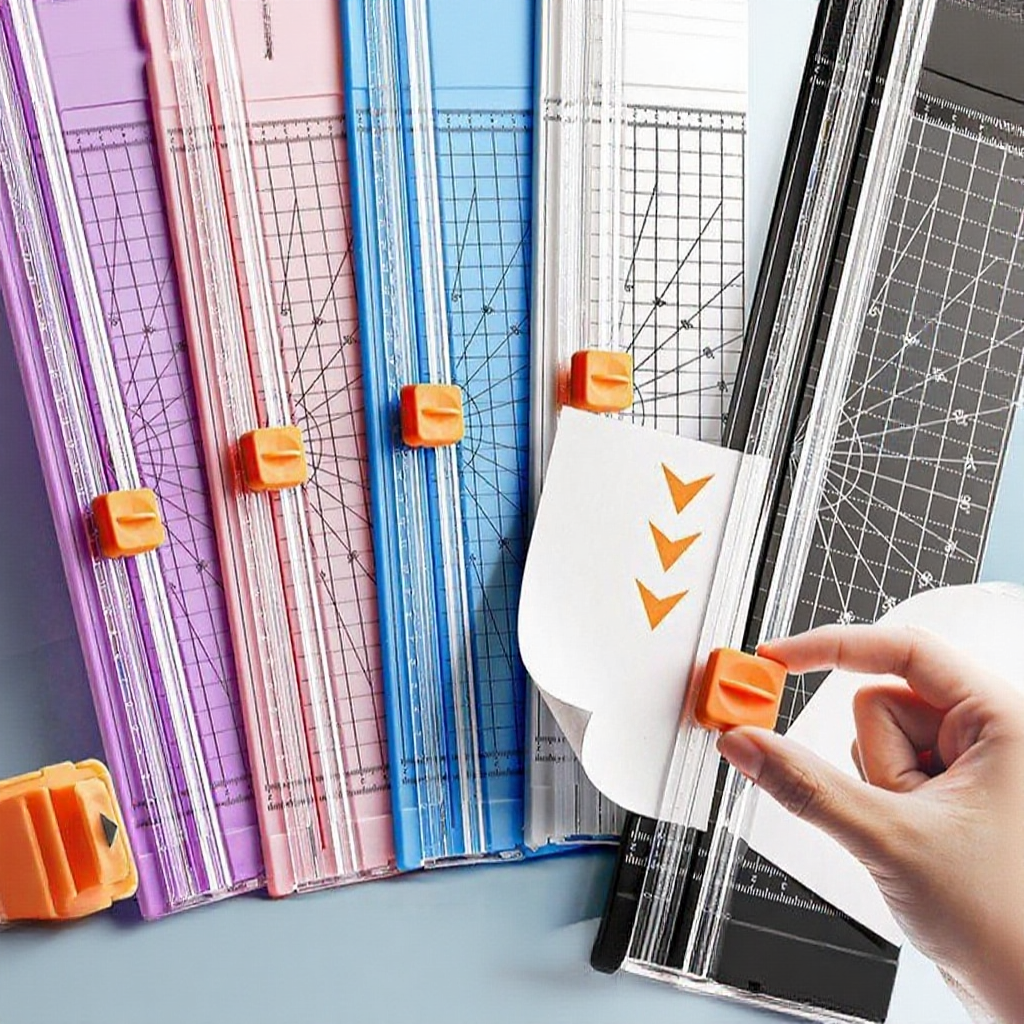 Practical  A4 Paper Cutter Portable Trimmer Cutter Photo Cutter Office Stationery Pemotong Kertas