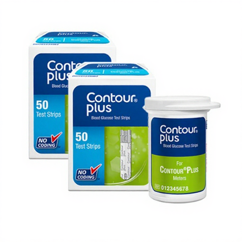 Contour Plus Glucose Test Strips 50 sheets / 100 sheets