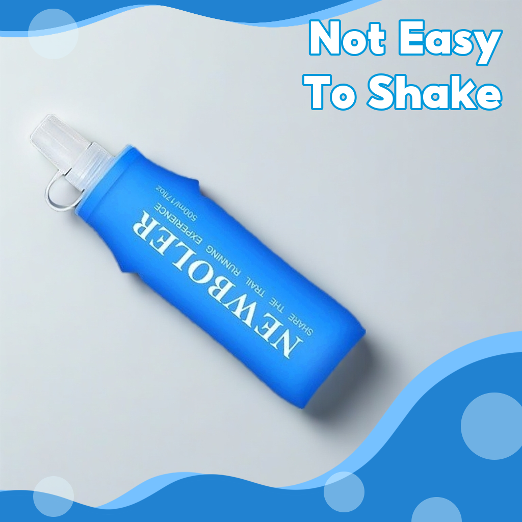 NEWBOLER Outdoor Running Belt With Soft Water Bottle Running Bag Female Waist Bag Male Fitness Mountaineering Marathon Accessories