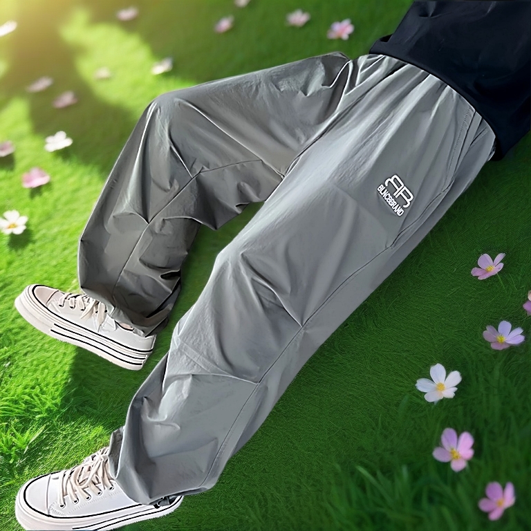 【Beryl kids】Boys casual loose Korean version pants breathable，4-12 years old