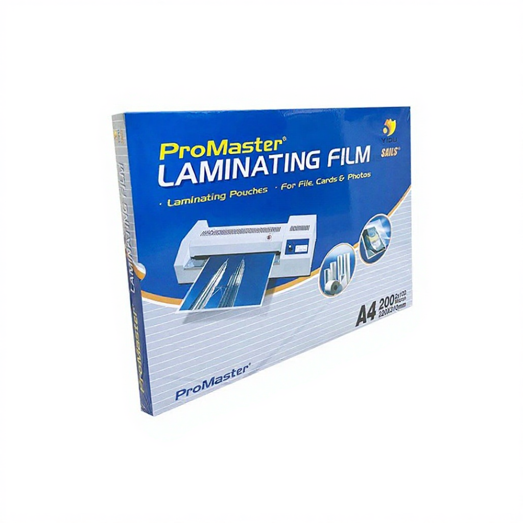 Promaster Laminating Film A4 100 sets (Front + Back x 100 Micron)