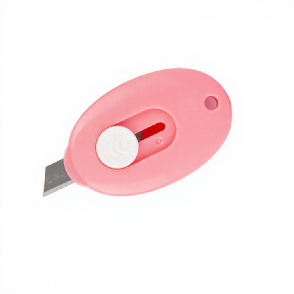 Deli Cutter 2081 Color Portable Safety Good Erasing Performance Mini Cutter (70 x 40mm/Pcs)