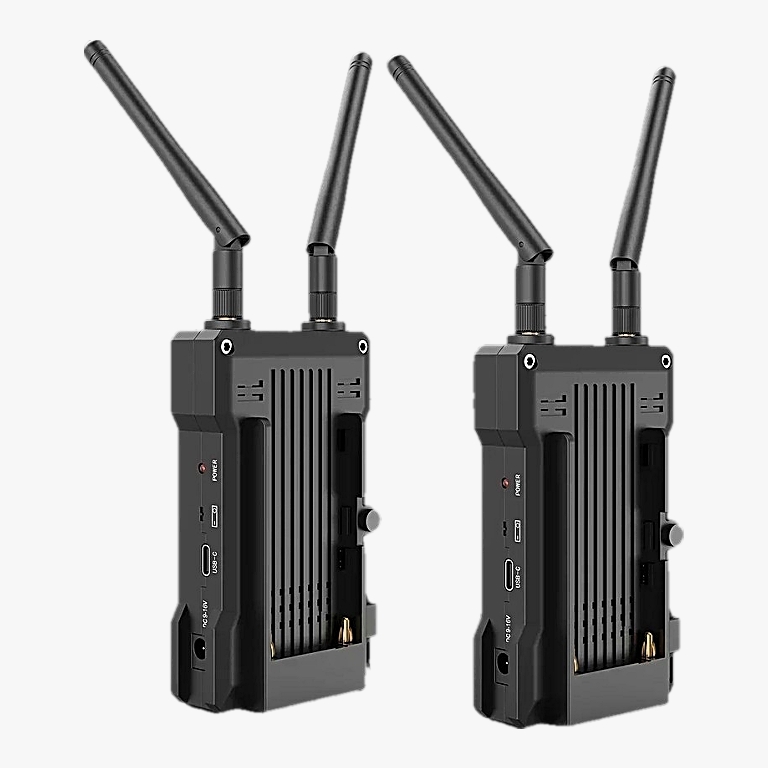 200M 4K Dual HDMI Display Wireless Transmit Audio Video Transmitter Receiver Extender Support Battery HDMI Loop Phone App for Laptop PC Camera Live Streaming To TV Monitor