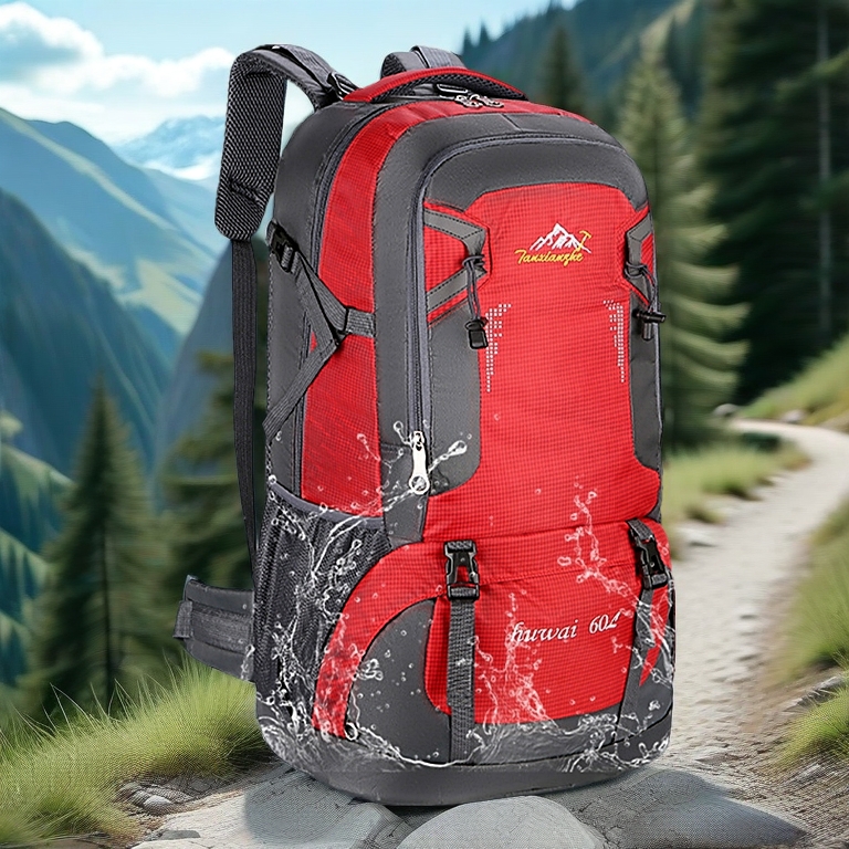 80L Large Outdoor Waterproof Backpack Camping Bag Hiking Backpacks Mountaineering Travel Climbing Rucksack 登山背包