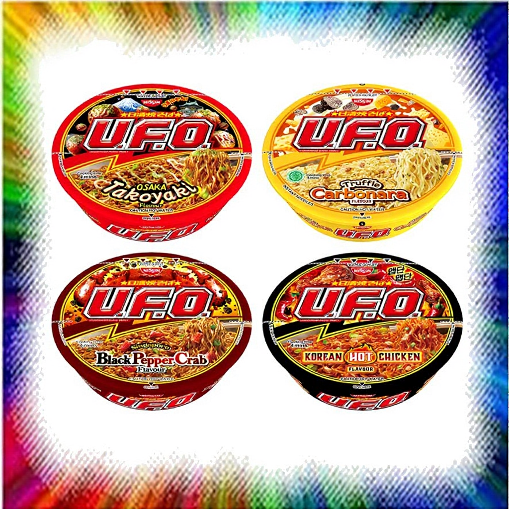 (HALAL) Nissin UFO Mi Mangkuk Segera - Nissin UFO Instant Noodle (Dry) Series