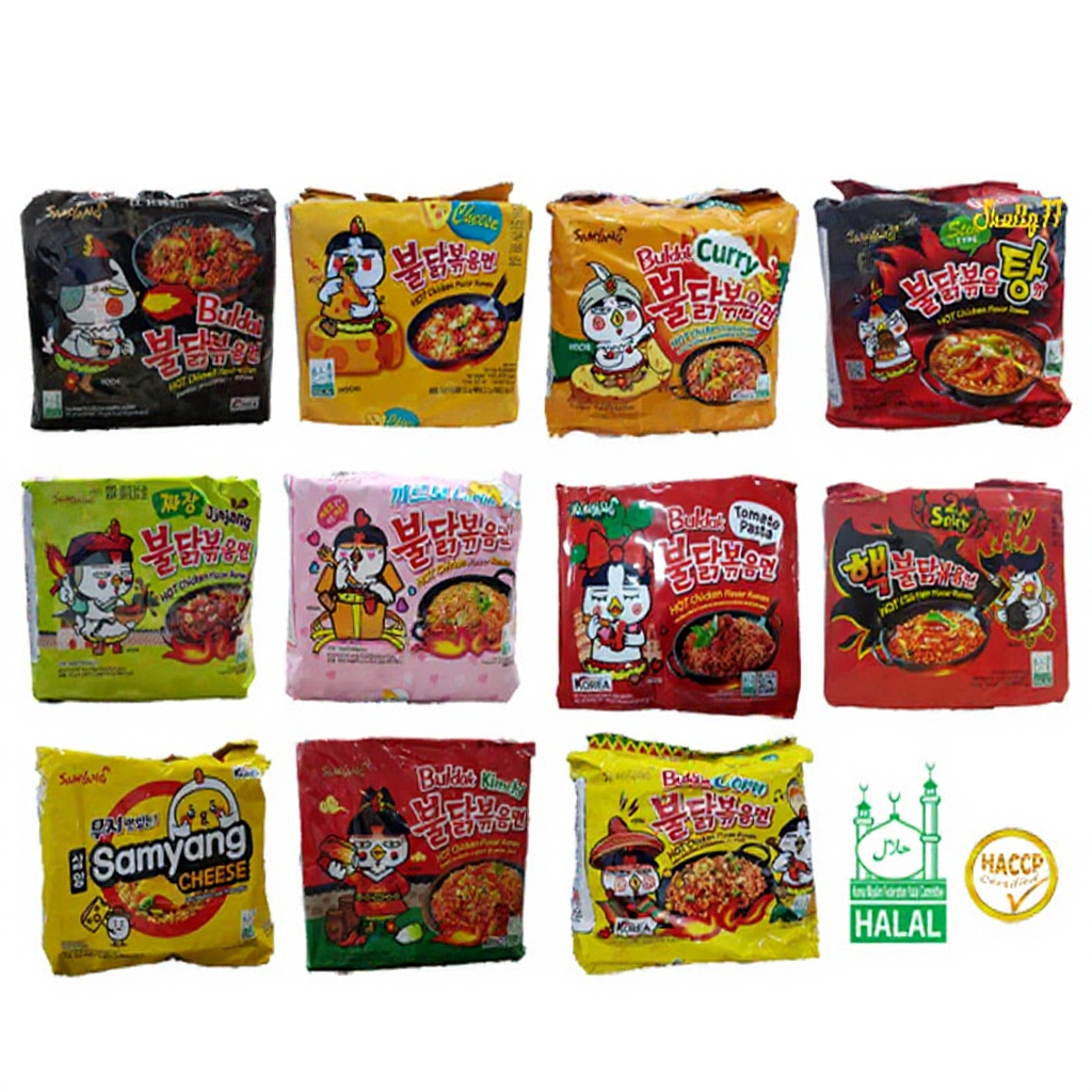 Samyang Halal Ramen Pedas 1 beg (dalam ada 5 packet)