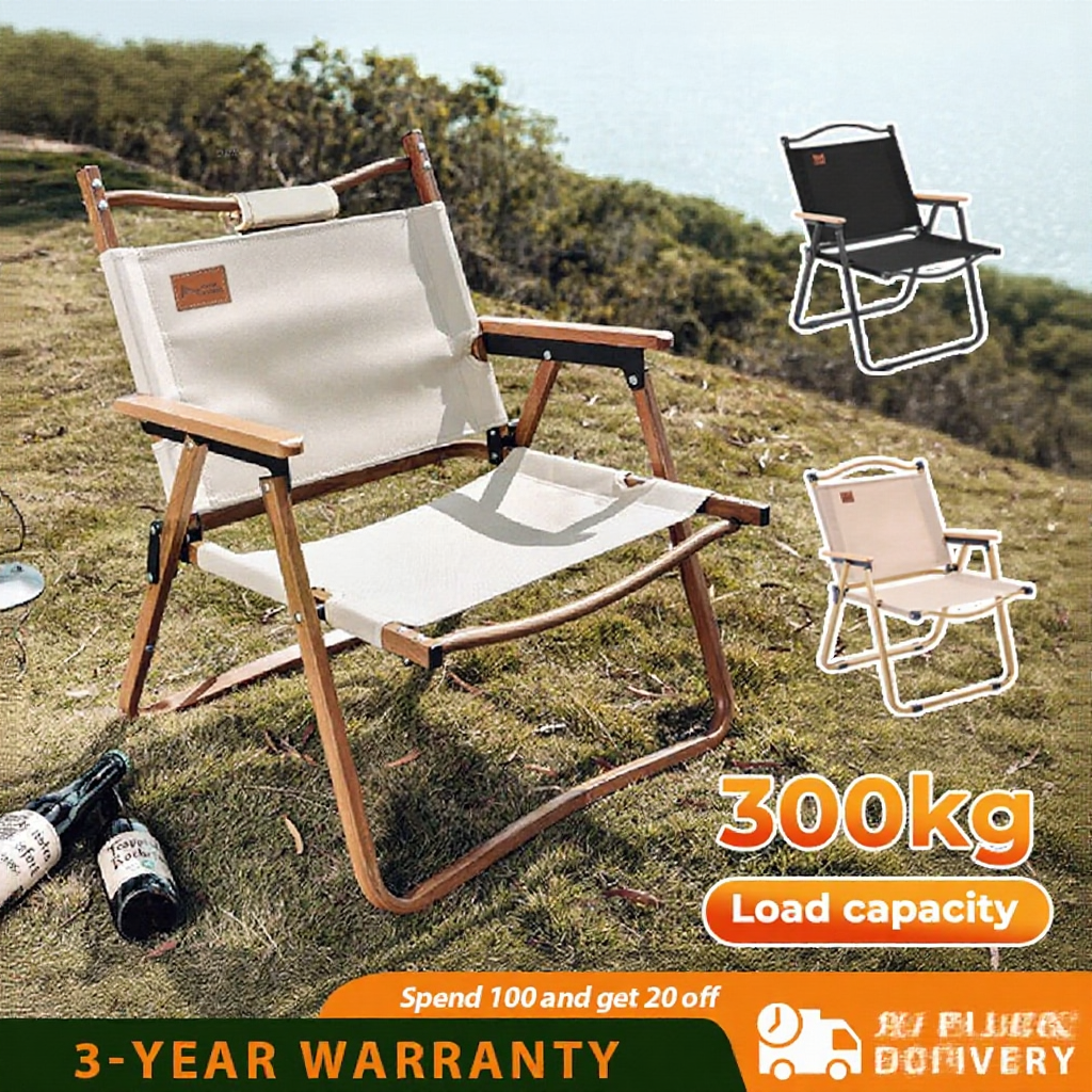Camping chair portable Fishing chair foldable kerusi lipat healing lightweight outdoor picnic camping chair