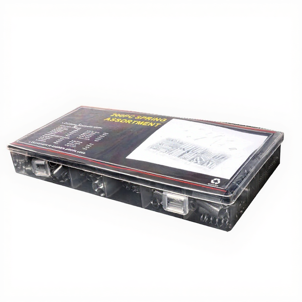 【STOK M'SIA】Pegas 200pcs Spring Assortment Set Zinc Plated Compression Spring Extension Spring Coil Spring