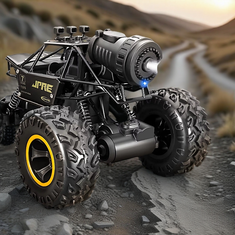 ?LOCALSALES?1/16 RC Car 4WD Rock Crawler Remote Control Toy Kids Off-Road Vehicle Children Toys