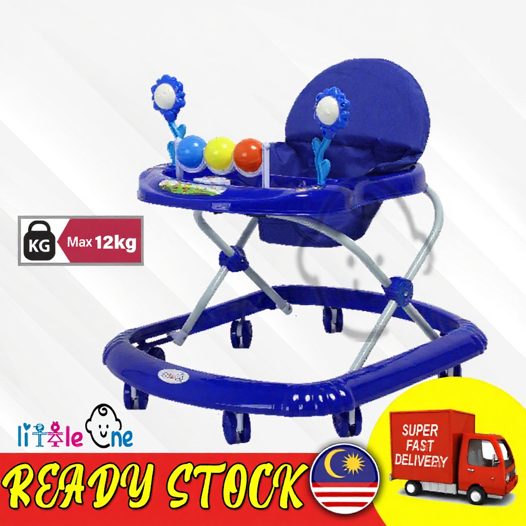 Baby Walker with Adjustable Height for Growing Babies
