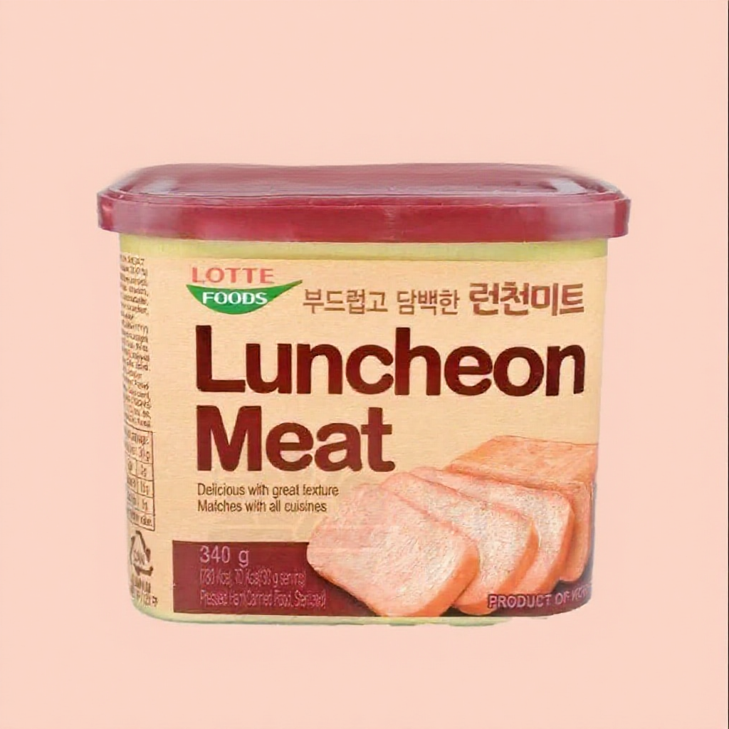 Korea Lotte Foods Luncheon Meat 韩国午餐肉 340g