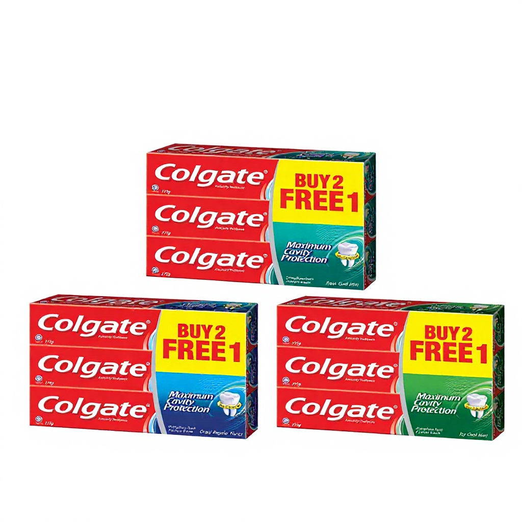 Colgate Toothpaste 175g Fresh Cool Mint, Great Regular Flavour, Icy Cool Mint