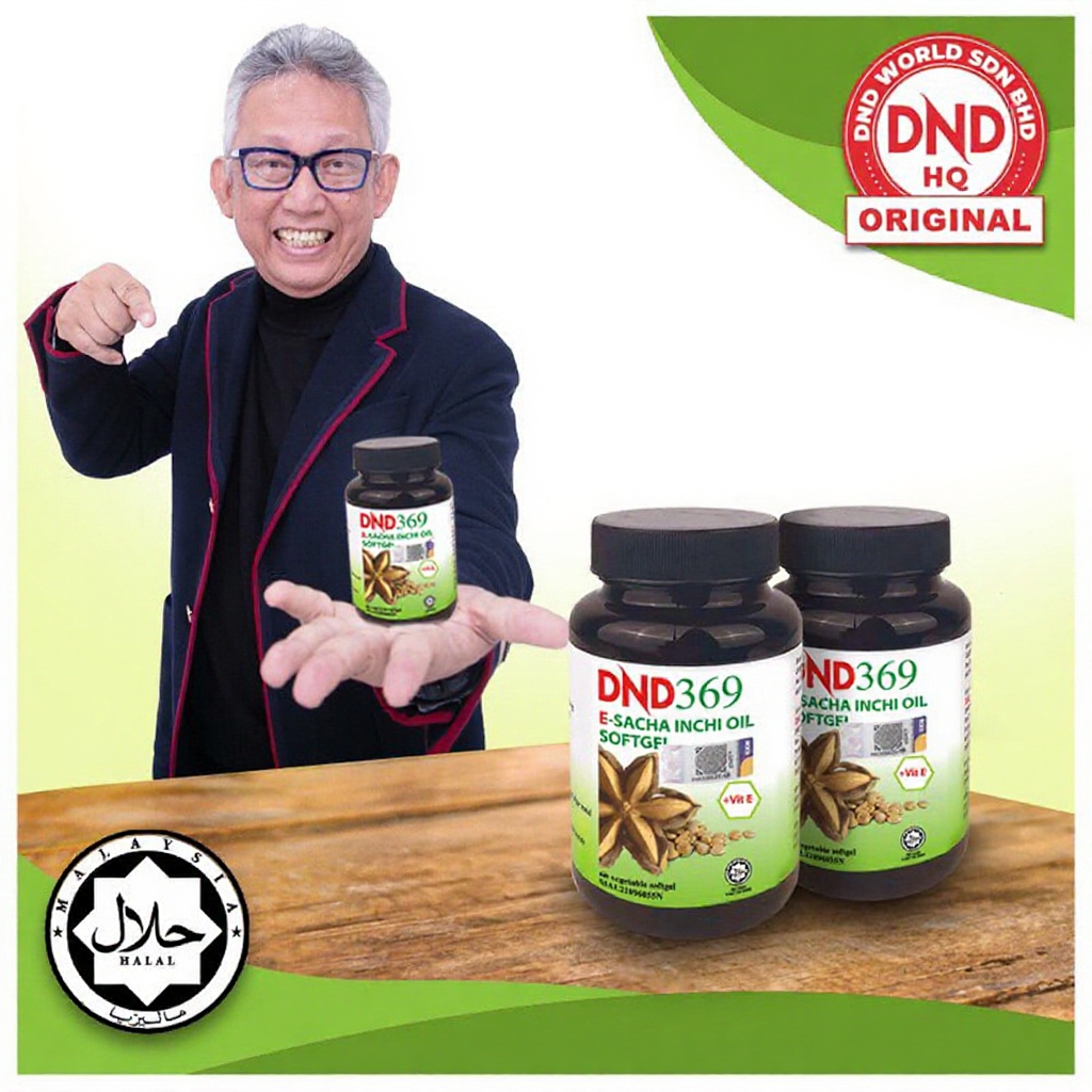 DND369 Sacha Inchi Oil Softgel 60's Capsule