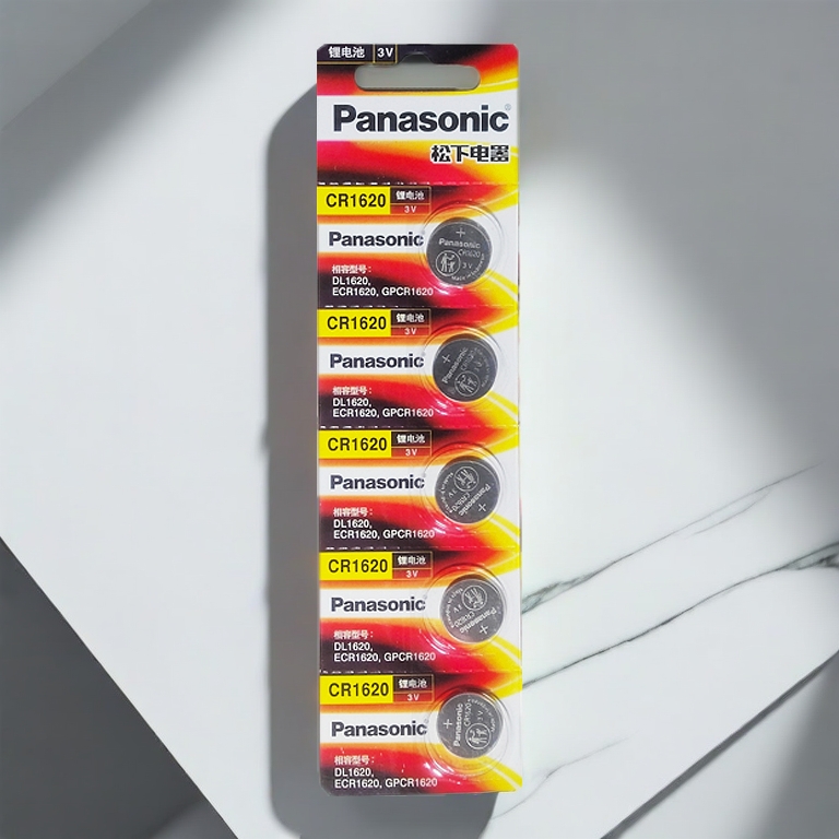 Panasonic CR1220 CR1616 CR1620 CR1632 CR2032 CR2025 CR2016 CR2450 3V Lithium Battery Watch Car Remote Bateri Jam Casio