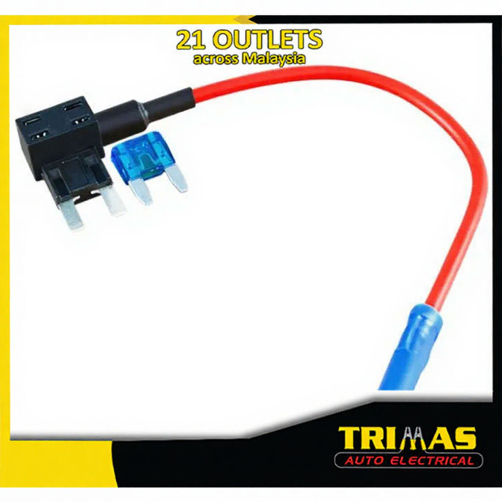 Micro Mini Media Standard Car Lorry Fuse Tap Holder Quick Joint Cable Add Circuit Kit