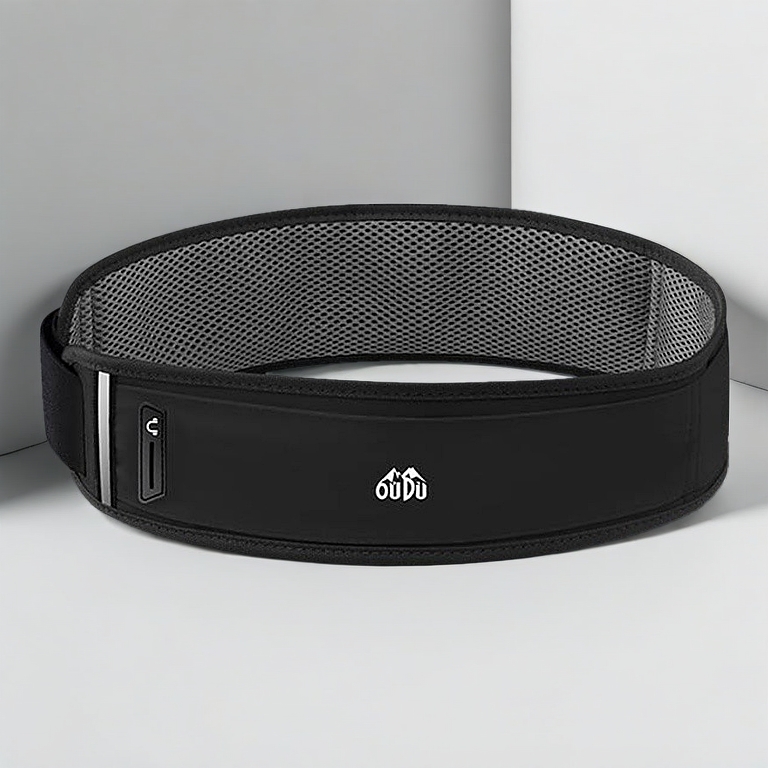 NEWBOLER Outdoor Running Belt With 500ML/250ML Soft Water Bottle Running Bag Female Waist Bag Male Fitness Mountaineering Marathon Accessories