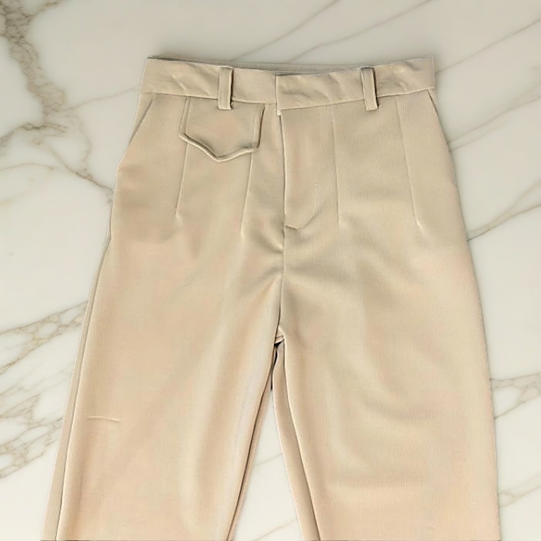 Oro Pants Highwaist Loose Pants Trousers - Premium Knit Anti-Wrinkle Women's Culottes