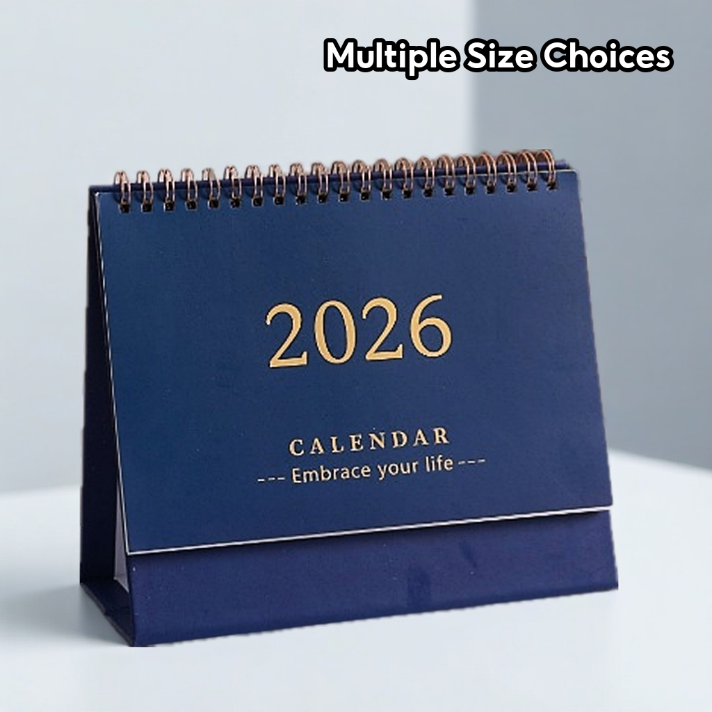 [paling murah] 2026 Desk Calendar Kalender 2026 Table Calendar Meja English Version
