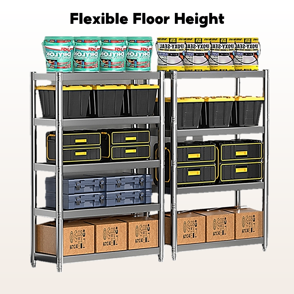 HM Rak Dapur Stainless Steel Kitchen Storage Rack Shelf Microwave Oven Organizer Rack 防锈架子