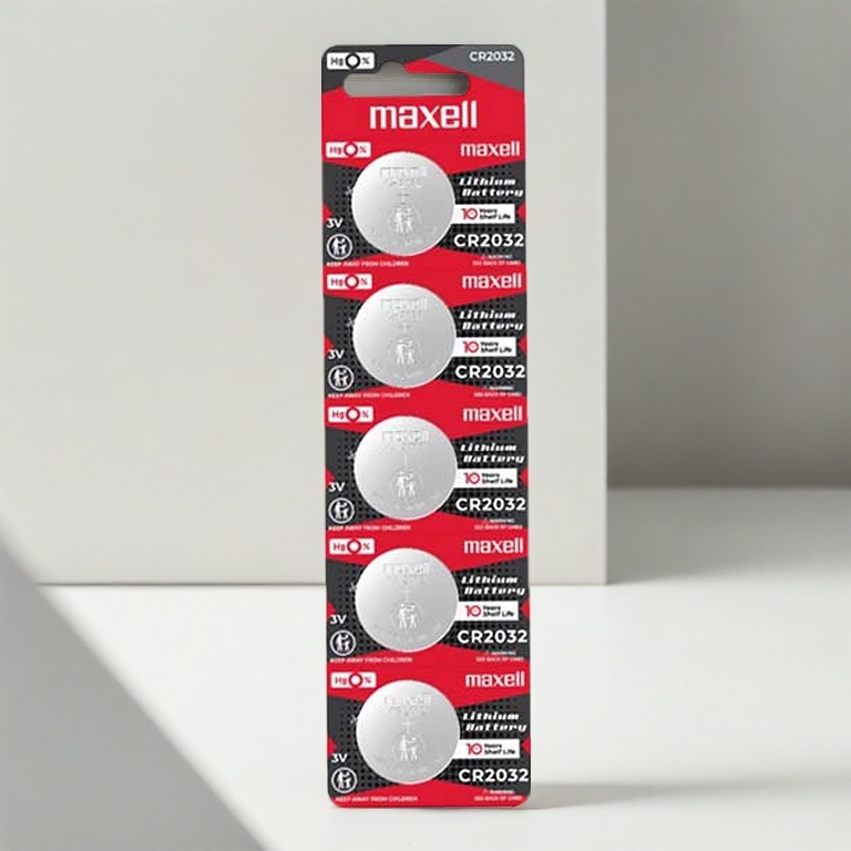 TRIMAS Original Maxell Made in Japan CR2032 CR2025 CR2016 Lithium Battery 3V