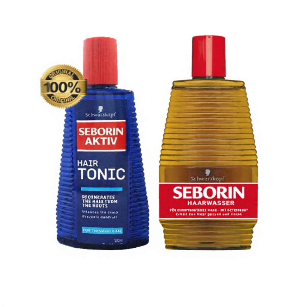 Schwarzkopf Seborin Hair Tonic Anti Dandruff Tonic For Revitalising Scalp 300ml / 400ml 黑人头第一销量生发水头皮屑有效