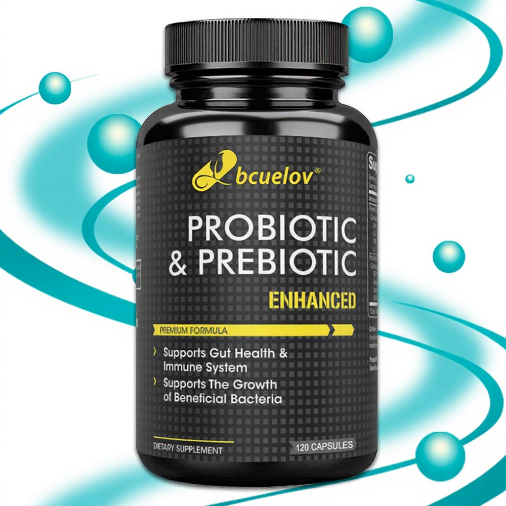 Bcuelov intestinal health Supplement| Improves Gut Comfort and Nutrient Absorption,30/60/120 Capsules