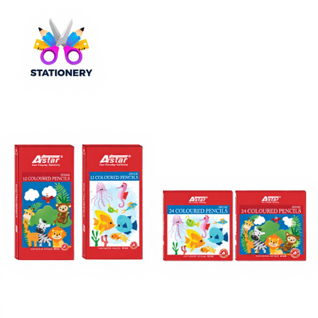ASTAR Student Colour Color Pencil 12 / Colouring Pencil / Pensil Warna Astar 12 Warna