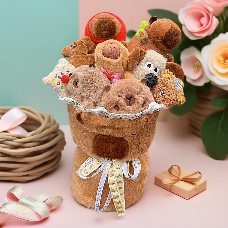 Kuromi Melody gift bouquet Birthday Gift Cute Doll flower Graduation Season