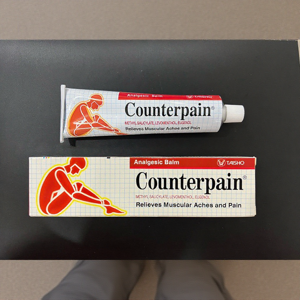 Thailand Counterpain Cool Gel Warm Balm Analgesic Ointment Massage Cream Gel Relieve Cream 120g Thailand