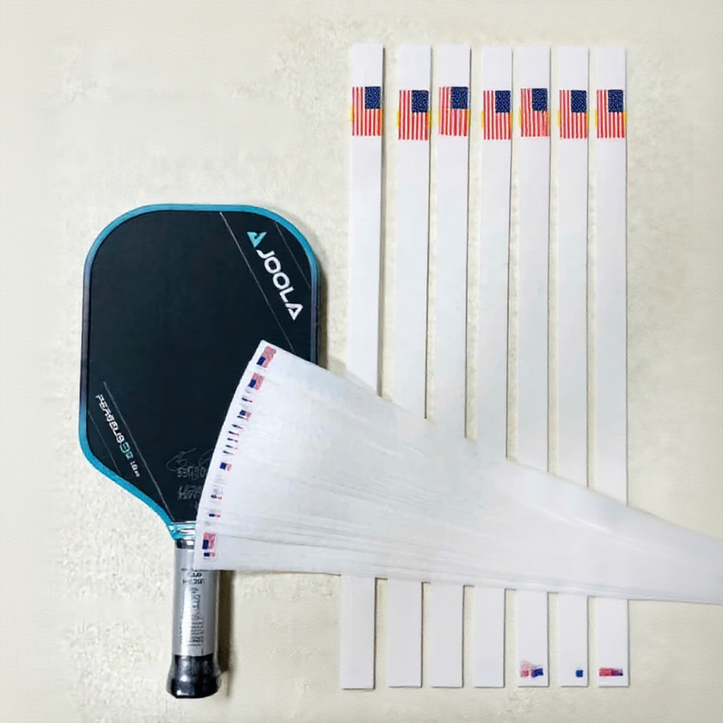 PPF Pickleball racket edge sticker, 4-way stretch, 14mm-16mm