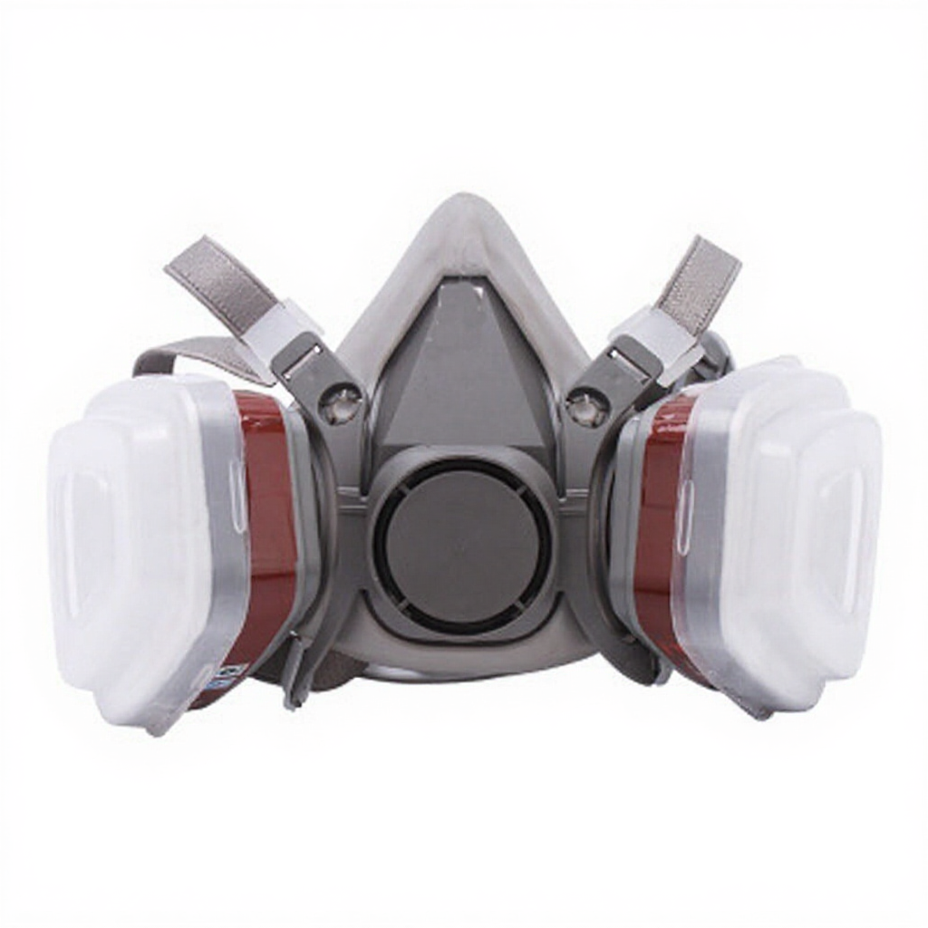 [IN STOCK] 7in1 6200 N95 Grade Anti Gas Anti Poison Mask Half Face Safety Respirator Mask Filter Dust Chemical Painting