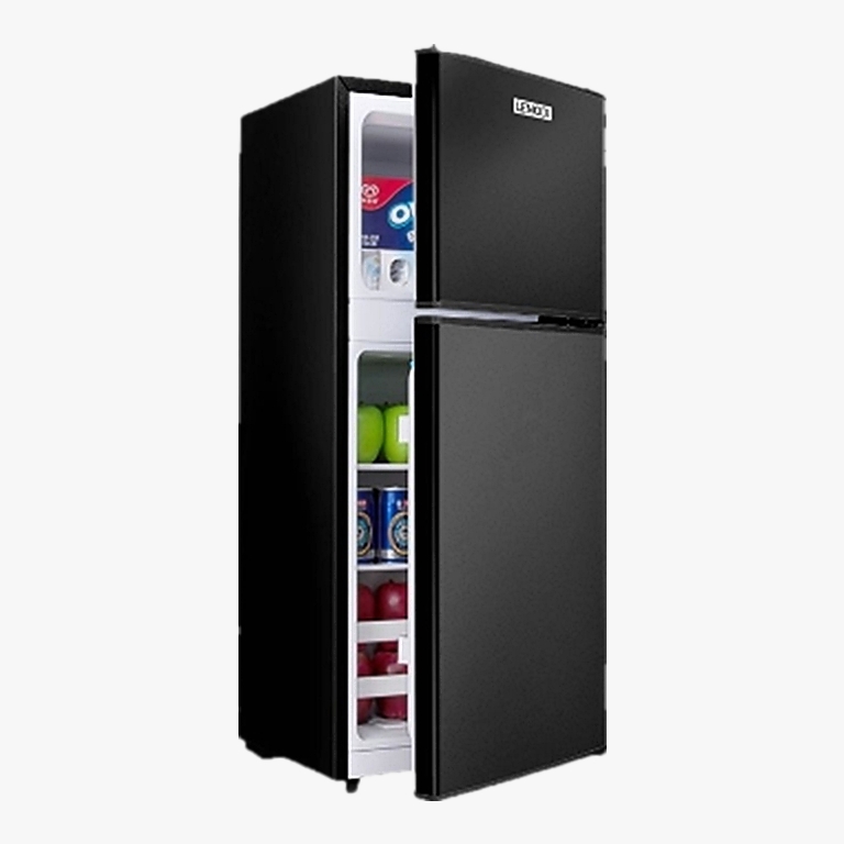 ❄️3 Year warranty❄️2 door Black Fridge 40~105L Large capacity Fridge Refrigerator Household peti ais冰箱