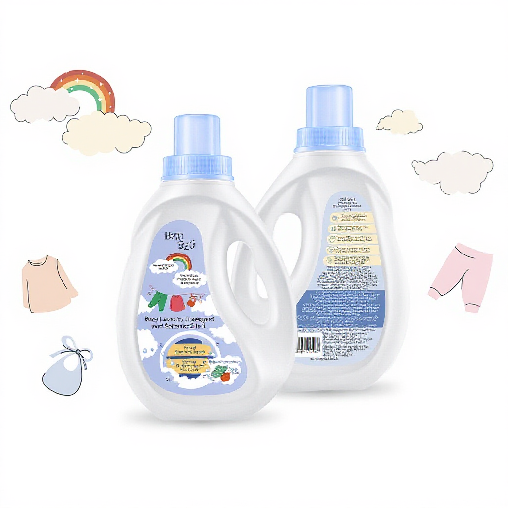 BZU BZU Baby Laundry Detergent and Softener Bundle 