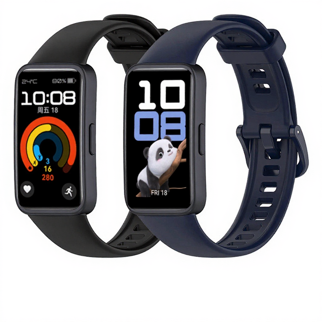 Sport Strap for Huawei Band 10 / Huawei Band 9 / Huawei Band 8 / Huawei Band 7 / Huawei Band 6 / Honor Band 6 Silicone