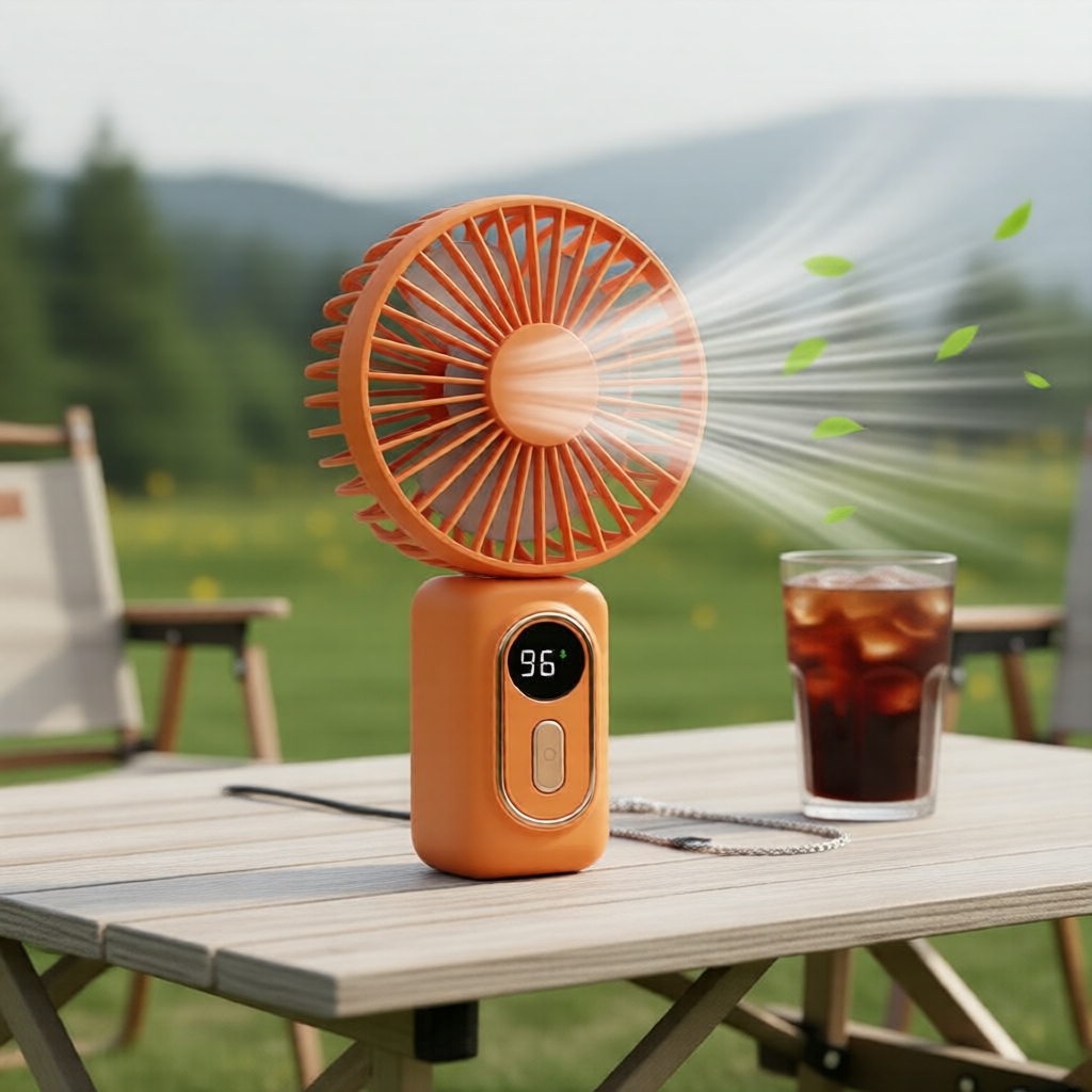 USB Portable 3000mAh Clip Fan, 180° Adjustable, Powerful Airflow for Stroller/Desk/Travel/Camping/Office/Summer Gift Kipas Klip Mudah Alih USB 3000mAh dengan Pelarasan 180°, Aliran Udara Kuat untuk Stroller/Meja/Perjalanan/Perkhemahan/Pejabat/Hadiah Musim