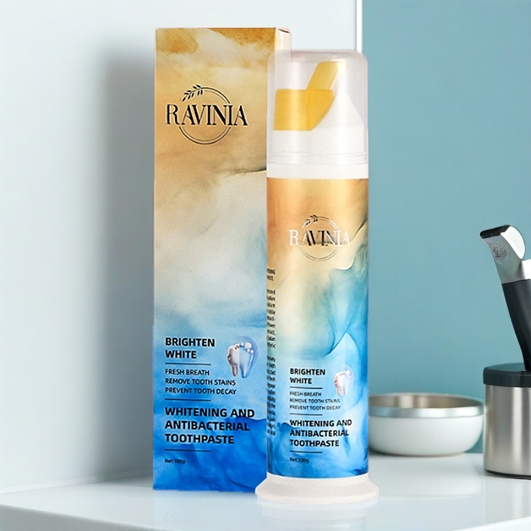 Ubat gigi pemutih Whitening toothpaste 100g Removal Tartar Teeth whitening Remove tea stains and smoke stains Fresh breath 美白牙膏