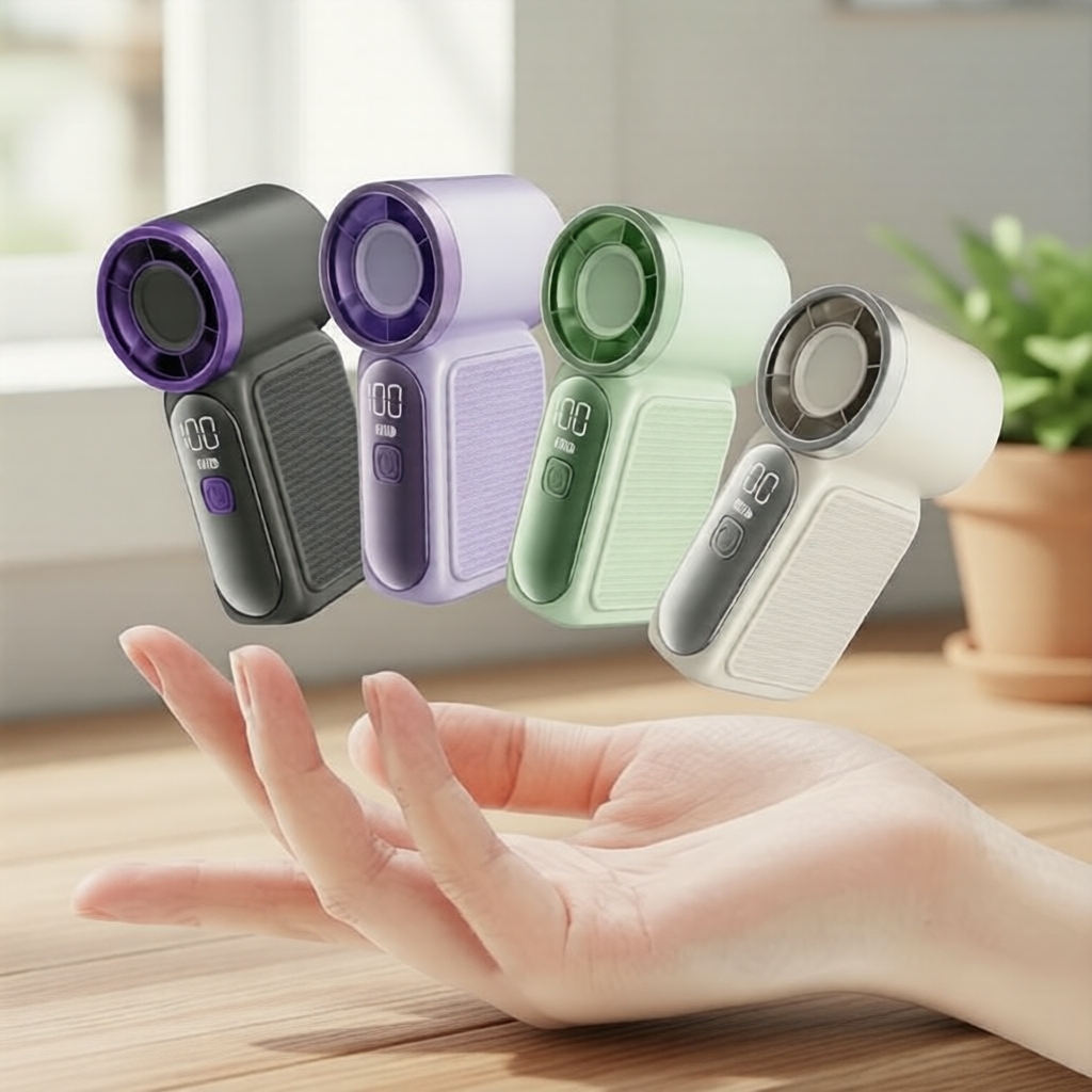 X688 A133 High-Speed Turbo Mini Portable Fan, USB Rechargeable with Long-Lasting Battery X688 A133 Kipas Turbo Mini Mudah Alih Berkelajuan Tinggi, Boleh Cas Semula USB dengan Hayat Bateri Tahan Lama