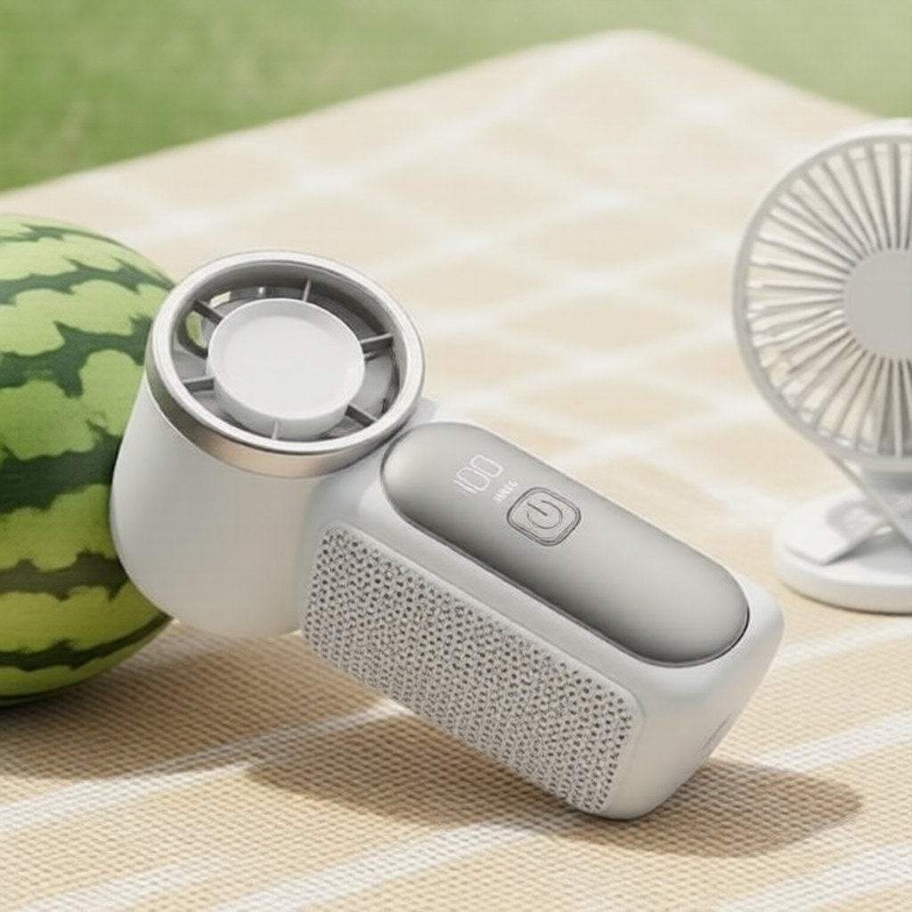 Leftlimit X688 USB-Charging Outdoor Mini Fan, Compact High-Velocity Airflow Kipas Mini Luar Ruangan USB Boleh Cas Leftlimit X688, Aliran Udara Berkelajuan Tinggi Padat