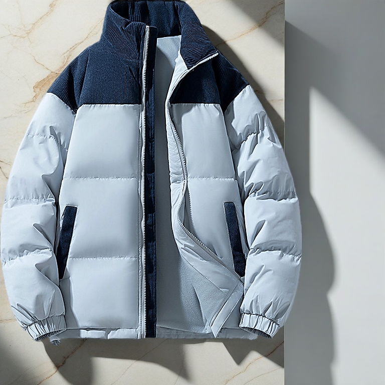 Men's High-quality Down Jacket Windproof Warm Down Jacket Soft Breathable Men's Down Jacket