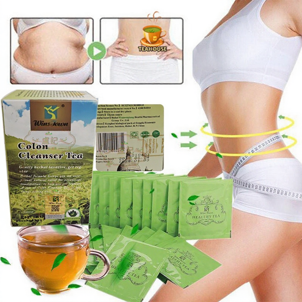 Halal certified Clenx Tea Detox Slimming Green Tea Lose Weight Fat Burn Herbal Chinese Tea