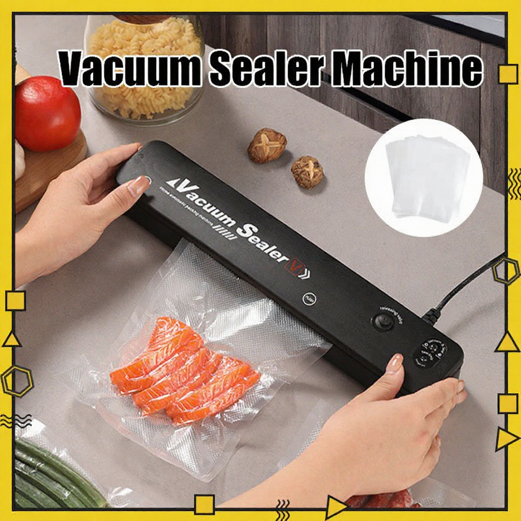 Automatic Food Vacuum Sealer Machine with Wet and Dry Modes, Multiple Variations