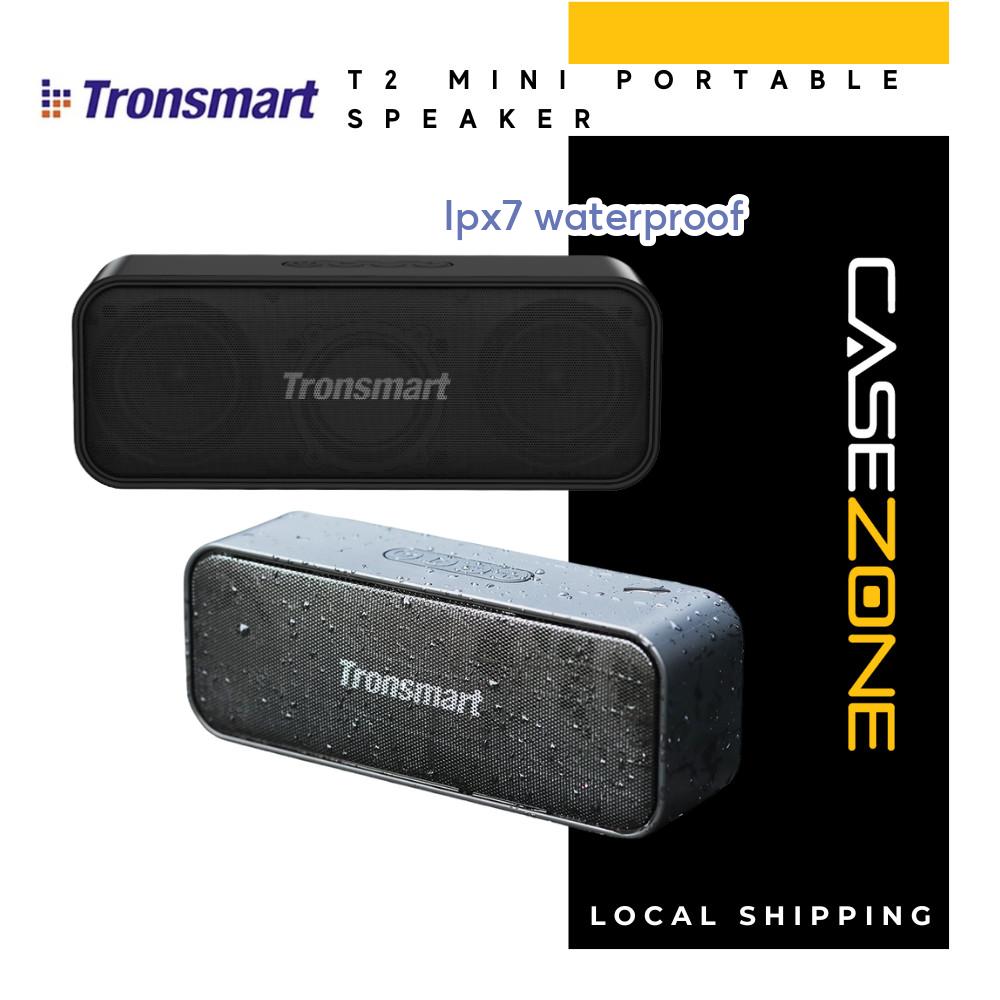 Tronsmart T2 Mini 2023 Portable Outdoor, Indoor Speaker, Bluetooth 5.3, IPX5 Waterproof, 18H Playtime