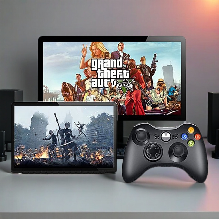 Xbox 360 Wireless 2.4G/Wired USB Game Controller Joypad Joystick Gamepad Controller For Xbox Pc Tv Laptop