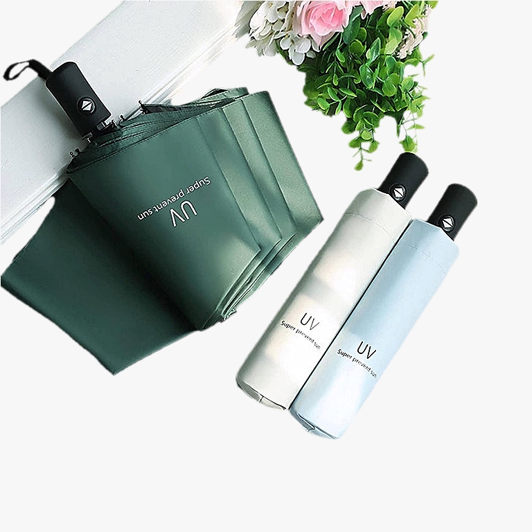 ????? ????????? Automatic Open Close Wind UV Protection Auto Umbrella Foldable One Hand Operate Umbrella Payung Lipat 雨伞