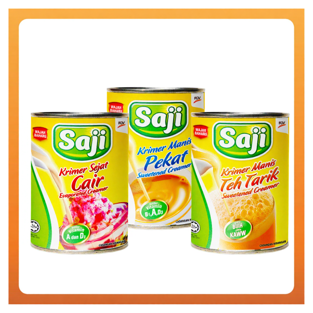 SAJI Krimer (Pekat/Cair/ Teh Tarik) (500g / 390g)