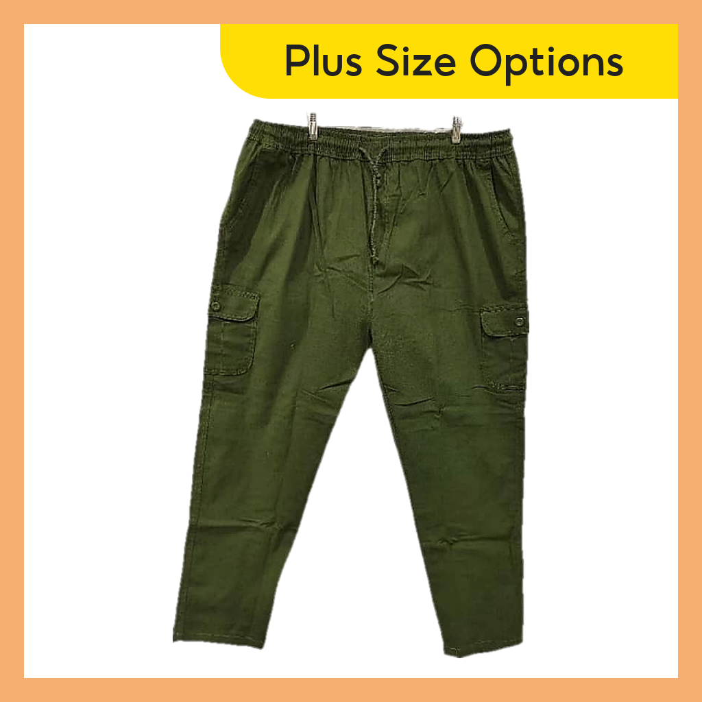 (3xl-10xl)Cargo Pants Plus Size  6pocket Seluar Saiz Besar Lelaki/Perempuan Jogger Long Pants Men Big Size.