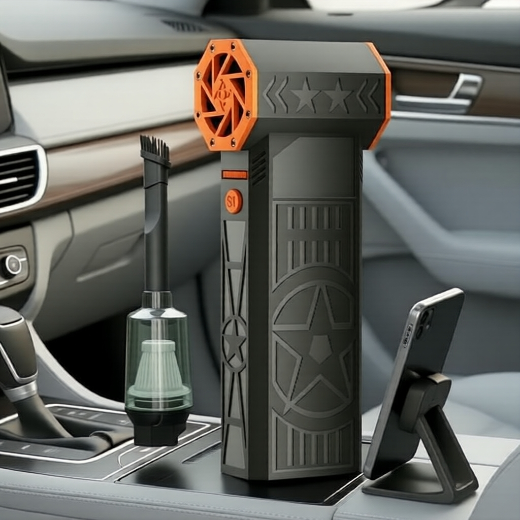 Nova Mini Handheld Fan, 130K RPM, 280g Thrust, Turboprop Engine, USB-C, Vacuum Blower Nova Mini Kipas Tangan, 130,000 RPM, Daya Tolak 280g, Enjin Turboprop, USB-C, Peniup Vakum