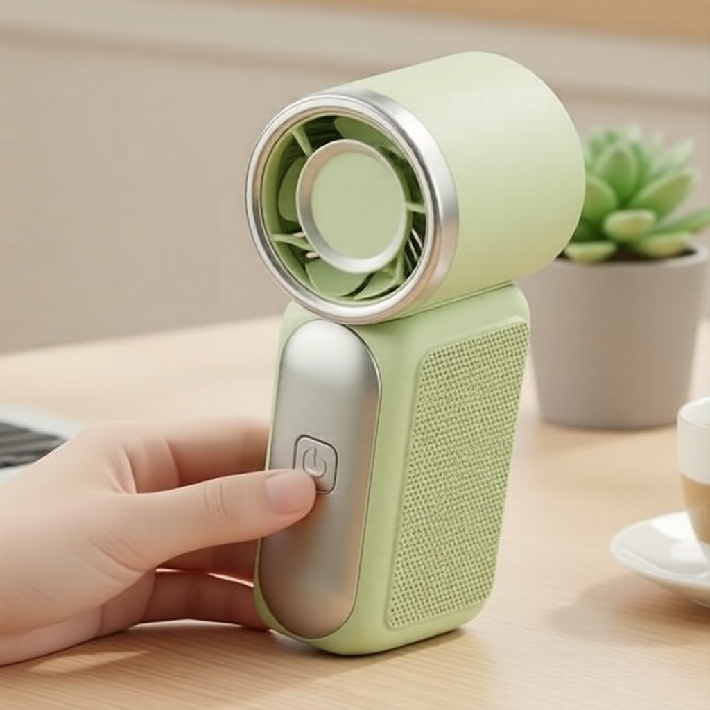 Turbo Mini Fan USB-Powered, High-Velocity, Rechargeable & Travel-Friendly Kipas Mini Turbo USB-Bekalan, Laju Tinggi, Boleh Cas Semula & Mesra Perjalanan