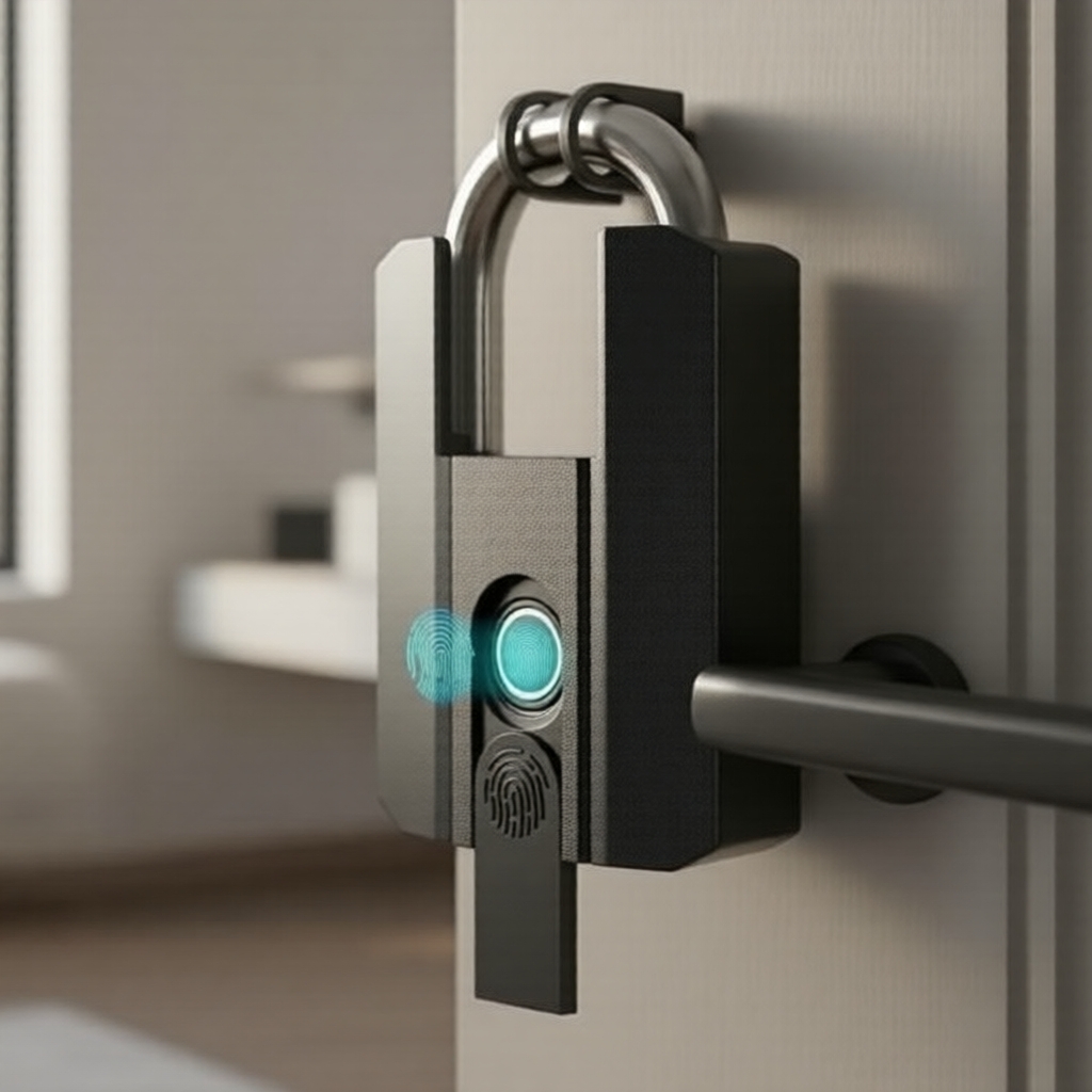 2025 Smart TTlock Fingerprint Lock, 100 Users, Remote Unlock, Anti-Cut, Waterproof, Large Size, Backup Keys, App Control 2025 Kunci Cap Jari Pintar TTlock, 100 Pengguna, Buka Kunci Jauh, Kalis Potong, Kalis Air, Saiz Besar, Kunci Sandaran, Kawalan